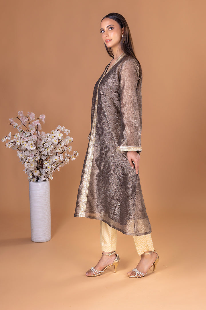 Pakeezah Copper	Anarkali Kurta (Only Kurta)